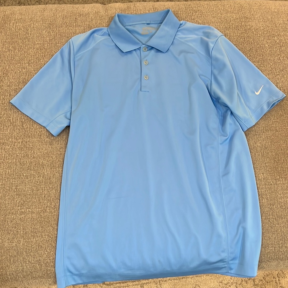 Nike Golf Polo, Baby Blue, Large